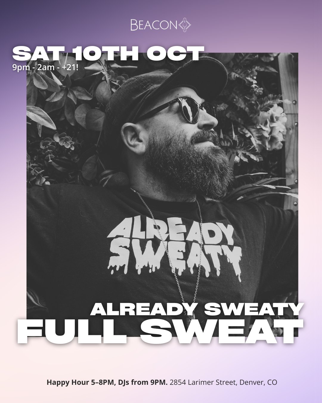 Already Sweaty - FULL SWEAT flyer