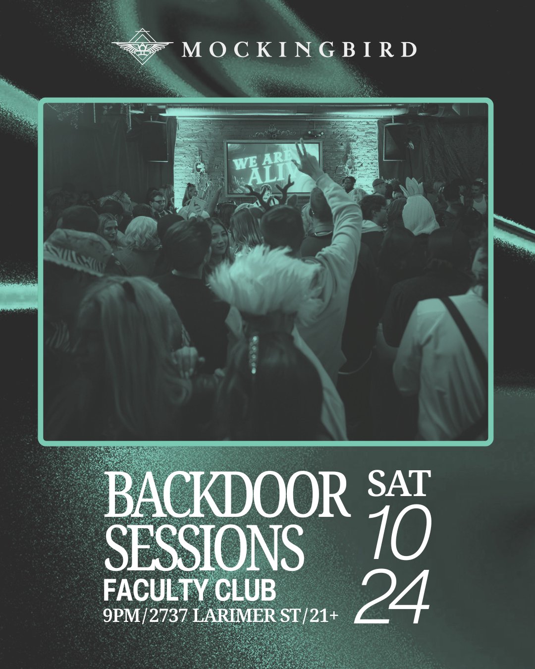 Backdoor Sessions flyer