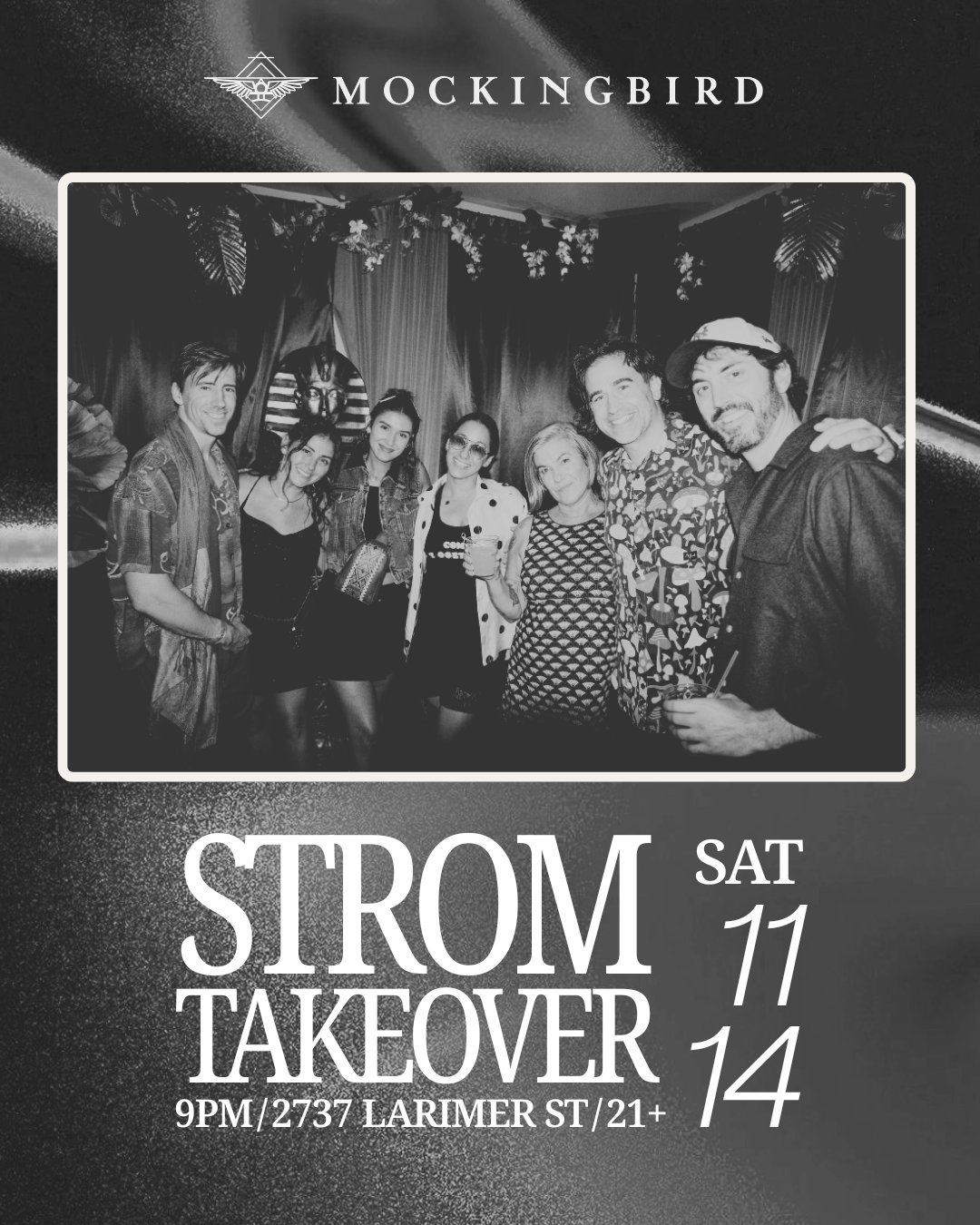 Strom Takeover flyer