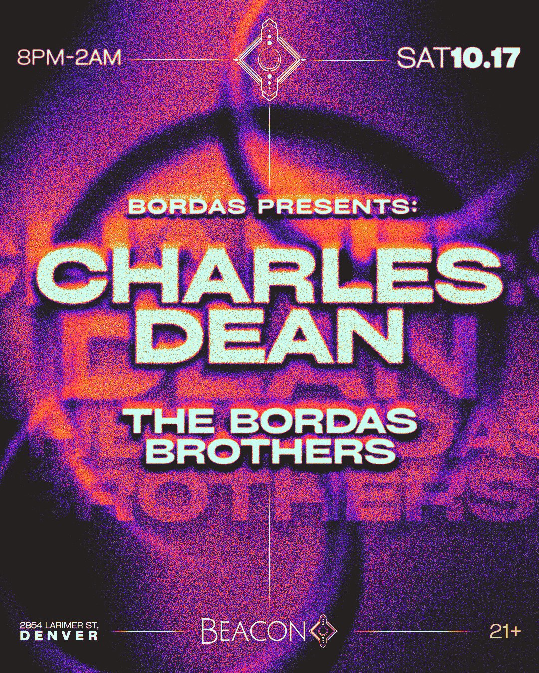 The Bordas Brothers Present - Charles Dean flyer