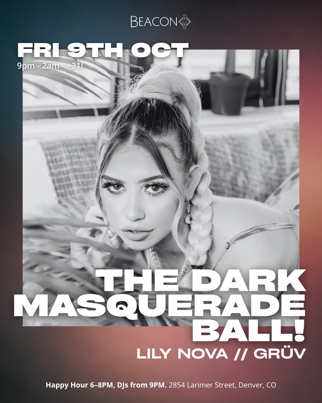 THE DARK MASQUERADE BALL! W/ Lily Nova & Iamgrüv flyer