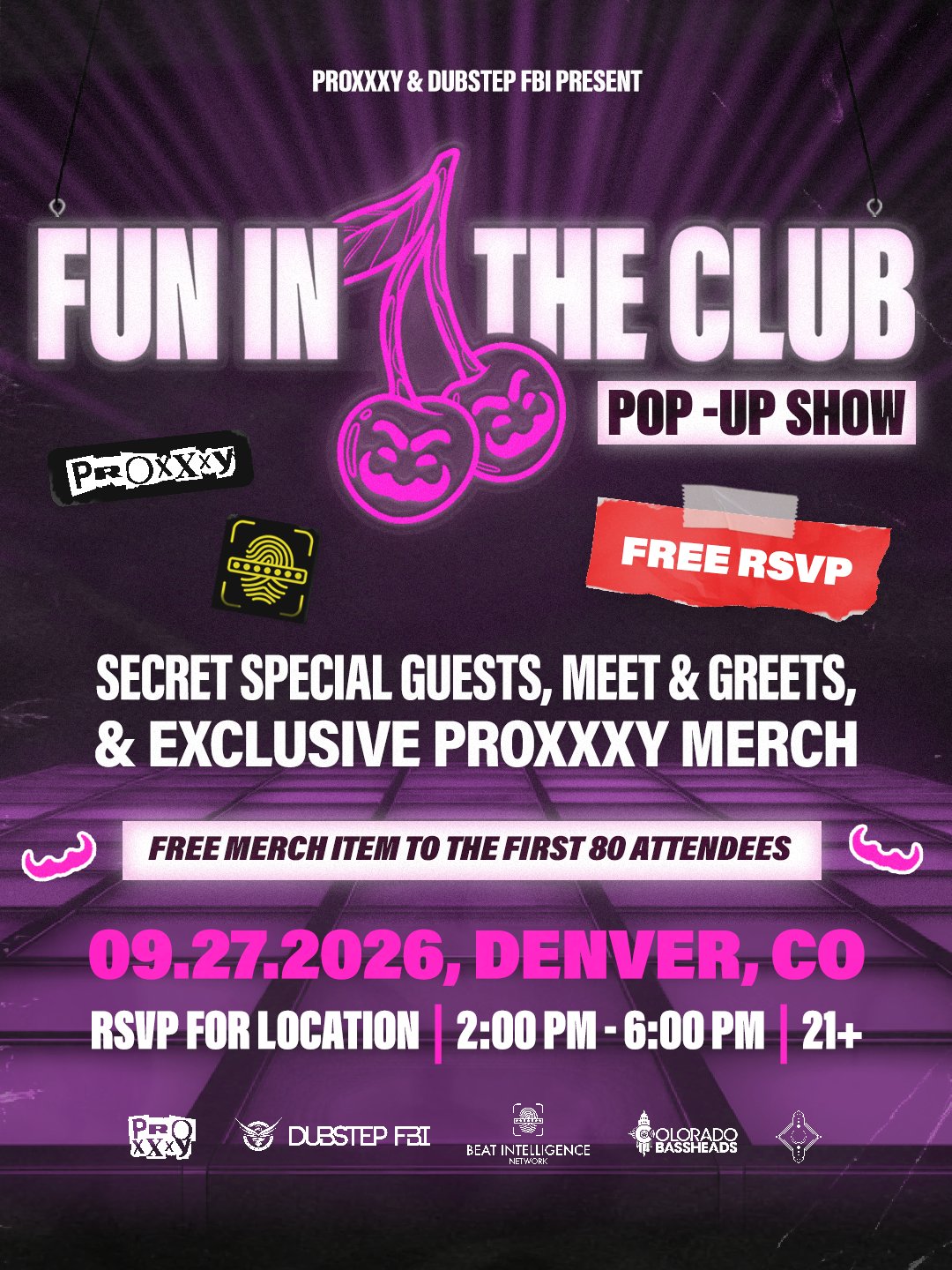 Dubstep FBI pres: flyer