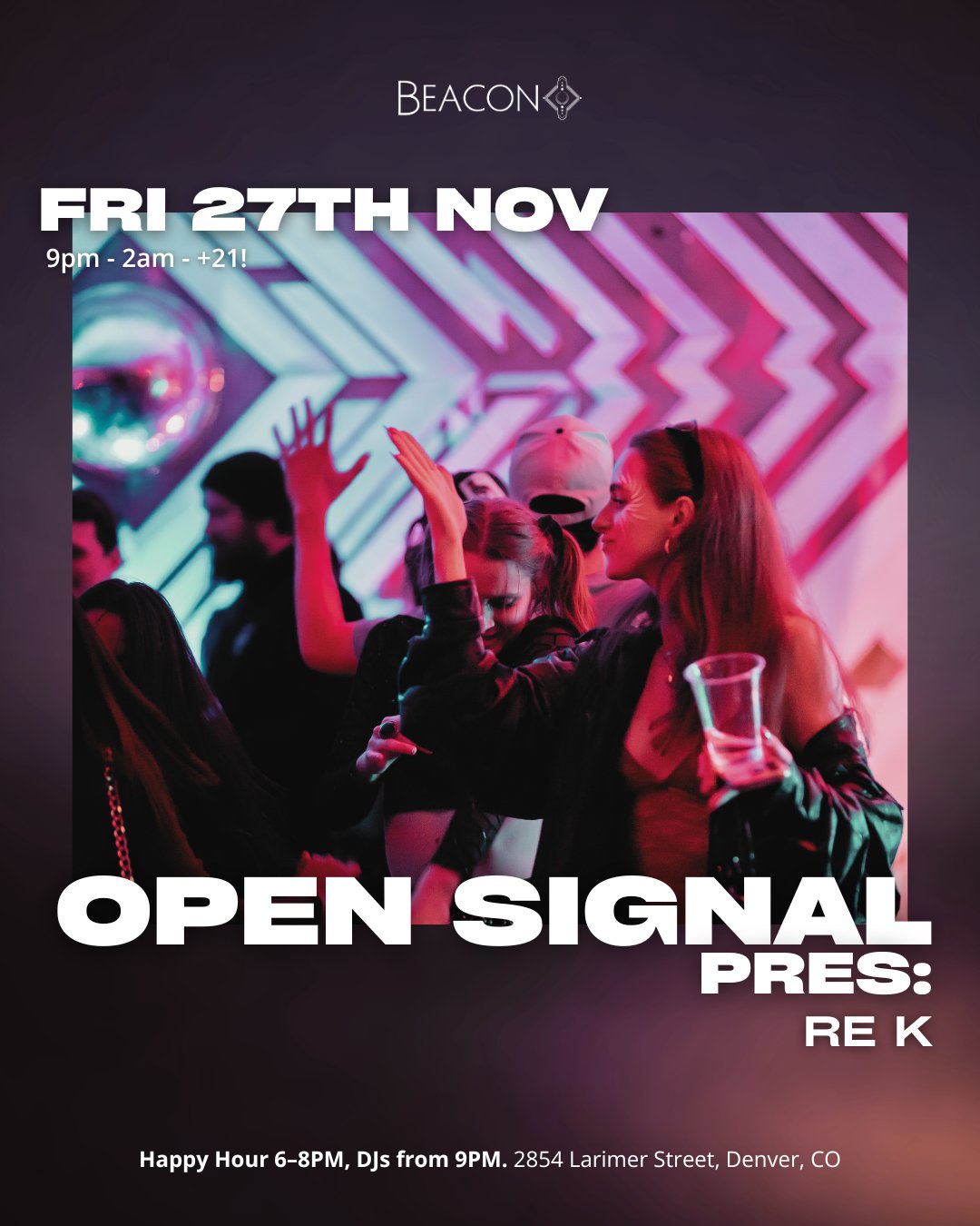 Open Signal Pres: Re K flyer