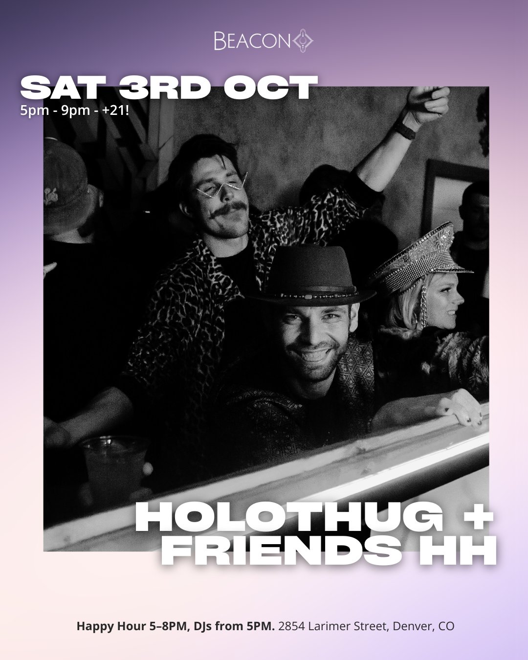 Holothug + Friends HH flyer