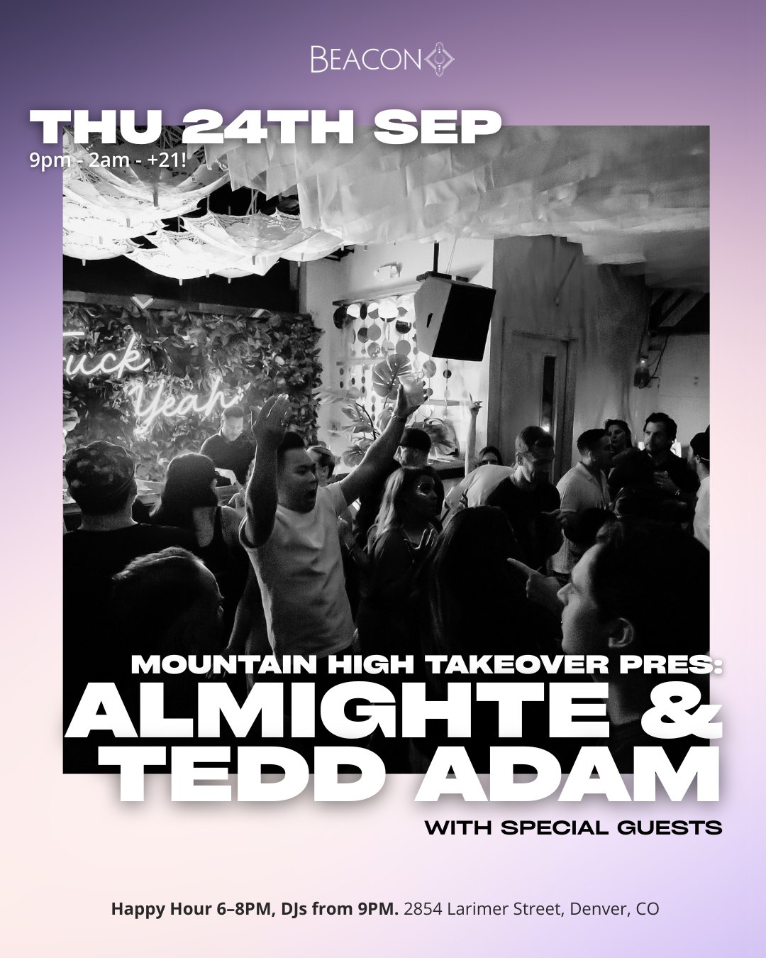 Mountain High Takeover flyer