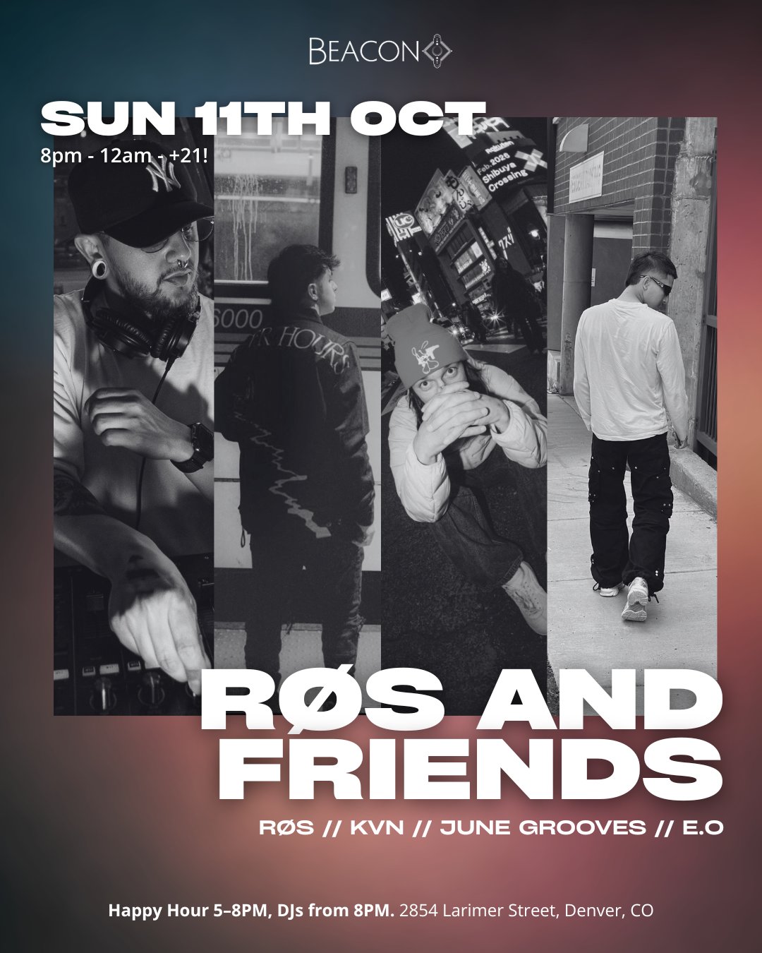 RØS and Friends flyer
