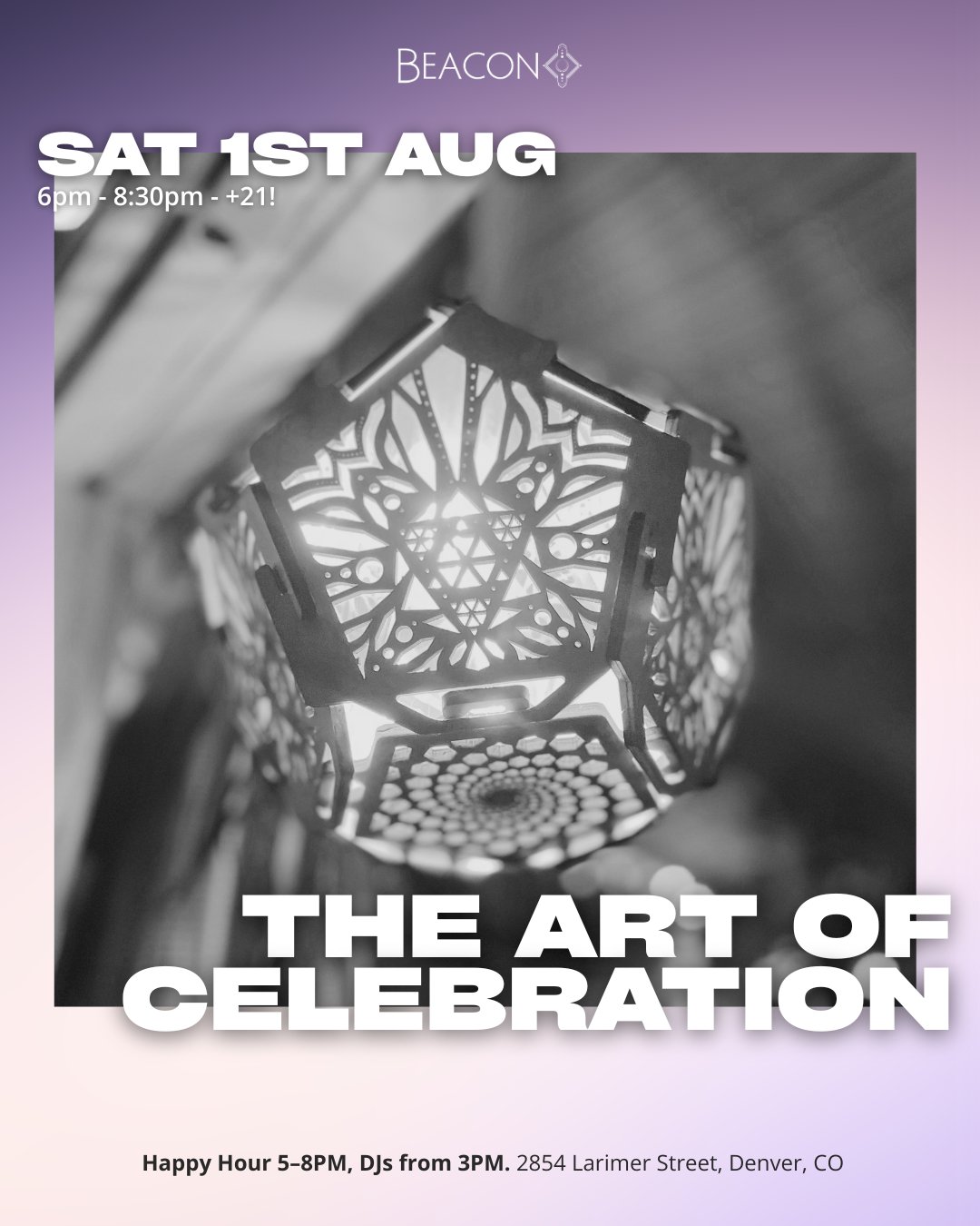 The Art Of Celebration ✨ flyer
