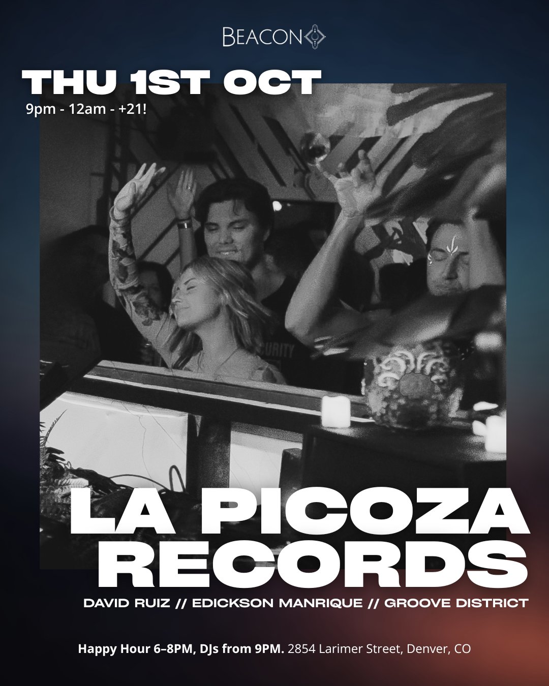 La Picoza Records flyer