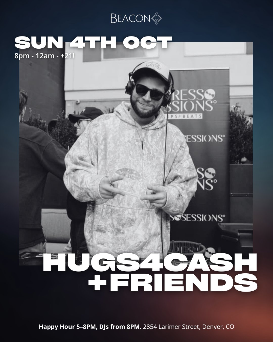 HUGS4CASH + FRIENDS flyer