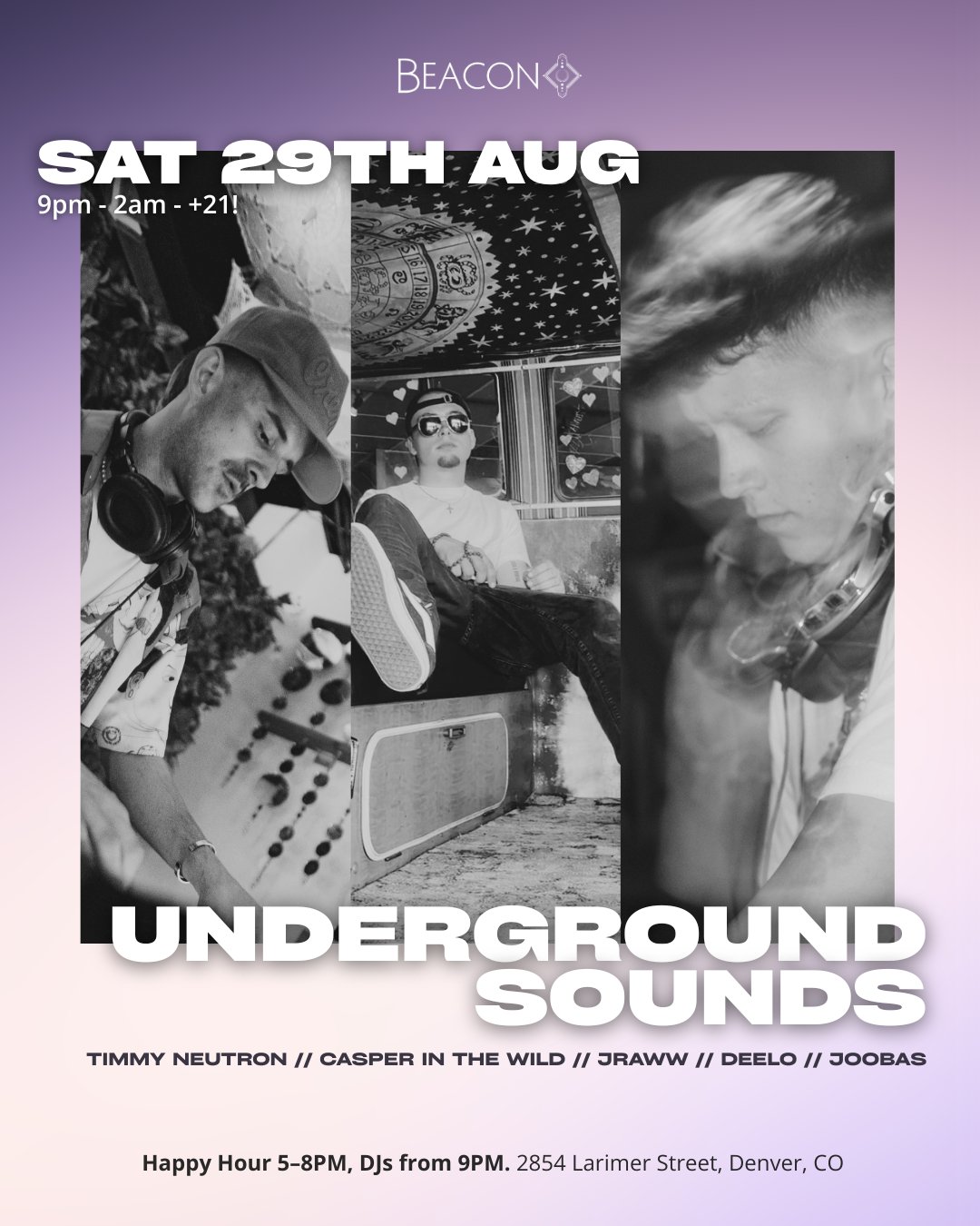 Underground Sounds flyer