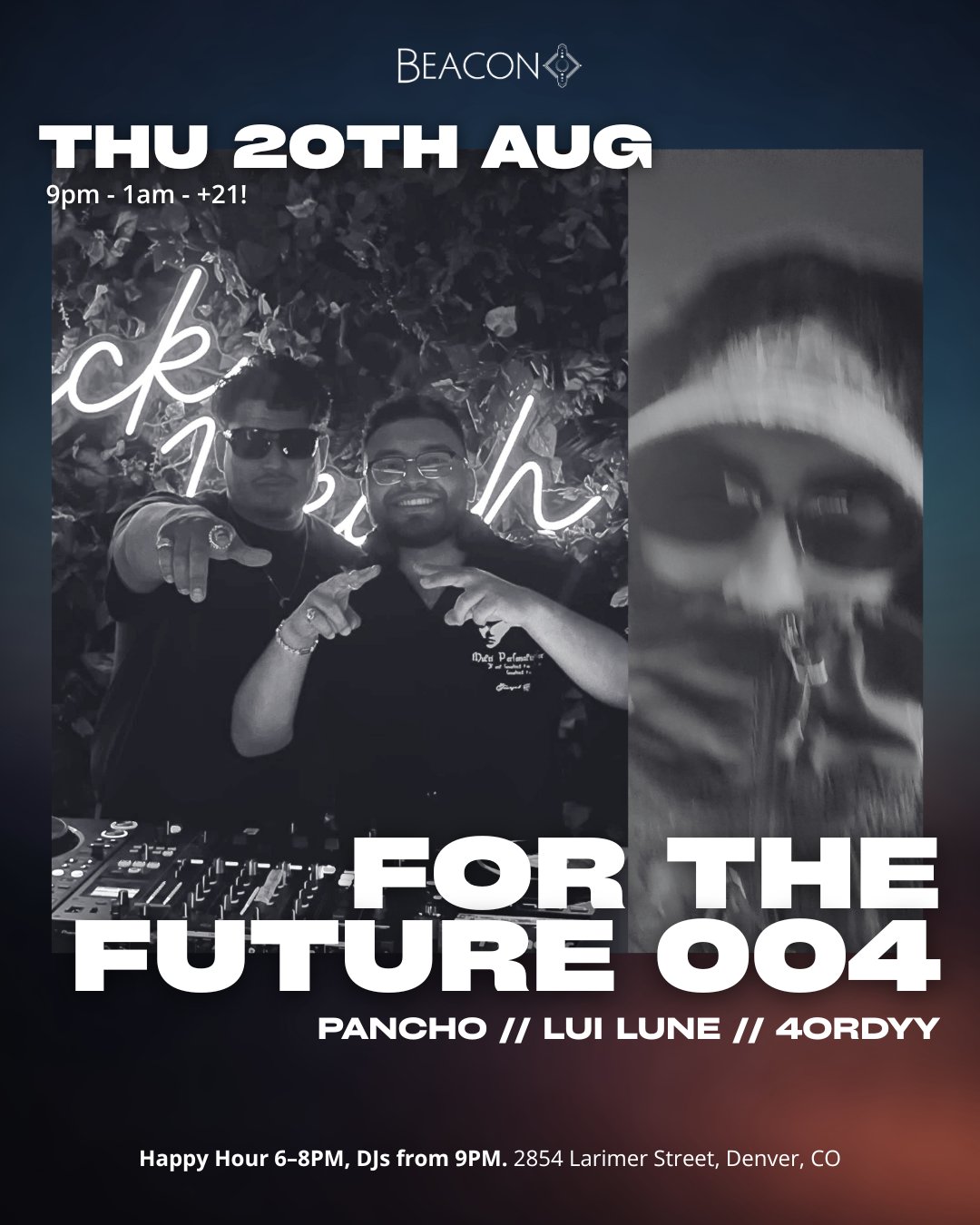 For The Future 004 flyer