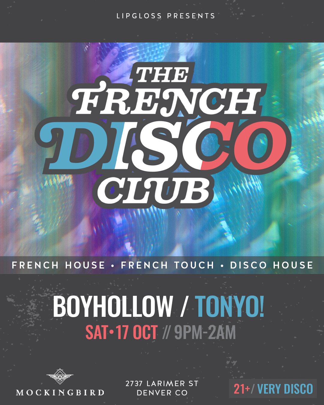 The French Disco Club flyer