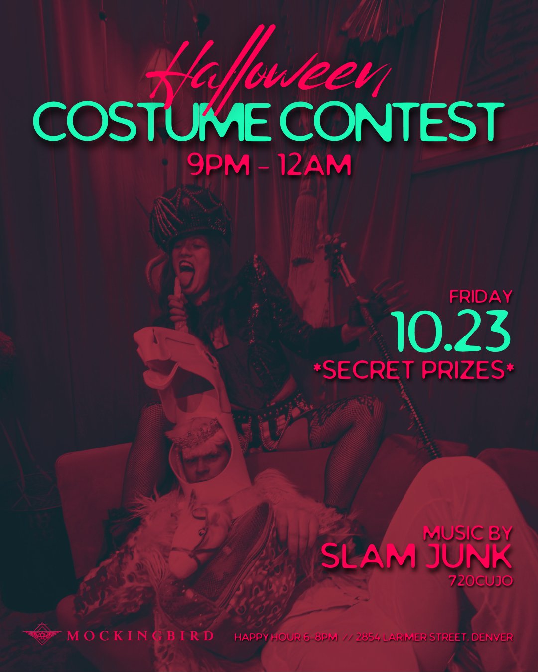 Costume Contest flyer