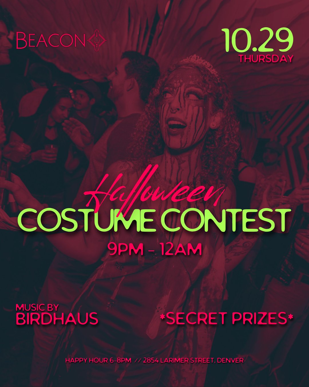 Costume Contest flyer