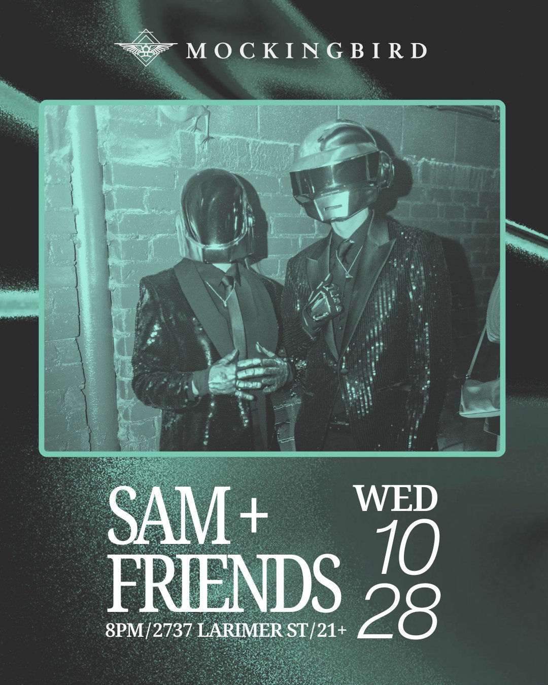 Sam + Friends flyer