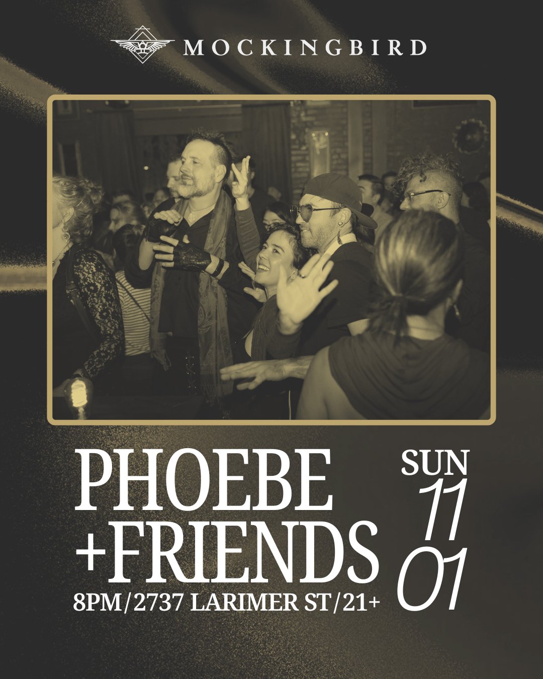 Phoebe + Friends flyer
