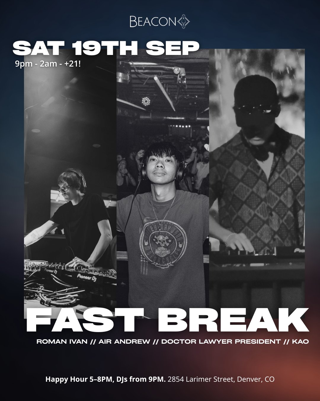 Fast Break flyer