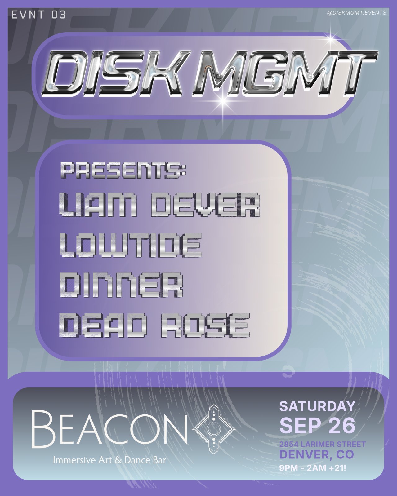 DISK MGMT flyer