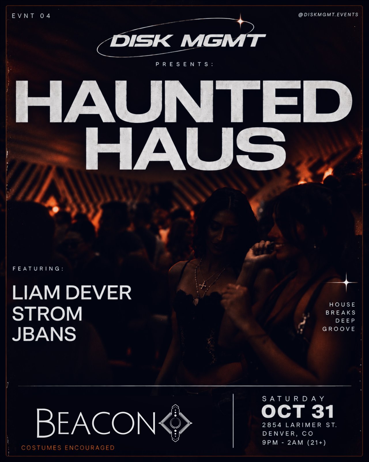 DISK MGMT HALLOWEEN PARTY